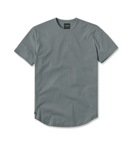 L/S Crew Curve-Hem